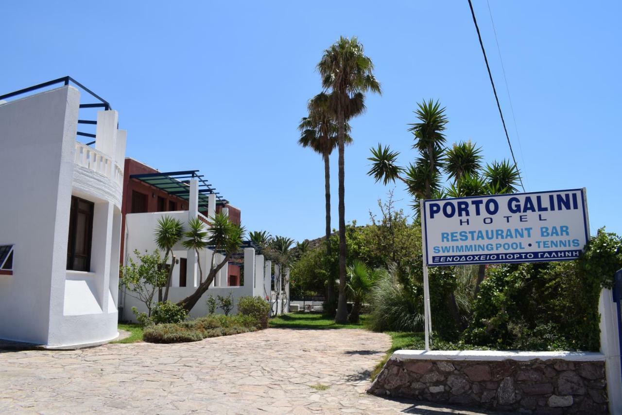 Porto Galini Hotell Agia Galini Exteriör bild